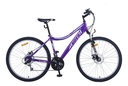 Bicicleta Kova Mountain Bike Para Alpes De R 27.5 Color Negro Violeta/rosa