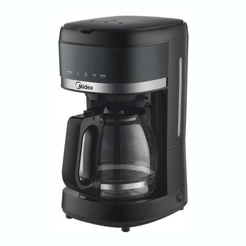 Cafetera Midea Ma-d1502me 1080w Capacidad 1,5l Panel Led Negro