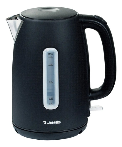 [02122932] Jarra Electrica James Je 17 L Negra 1.7 Lts Color Negro