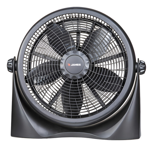 [02090381] Ventilador Turbo Circulador James Tpj 16 3 Velocidades Cantidad De Aspas 5 Color De La Estructura Negro Color De Las Aspas Negro Diámetro 400 Mm Material De Las Aspas Plástico