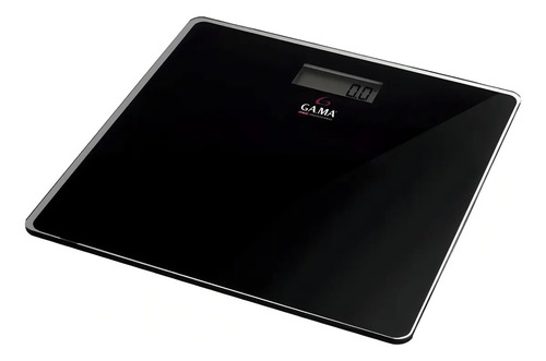 Balanza Digital Ga.ma Italy Scg 430 Negra, Hasta 150 Kg Negro