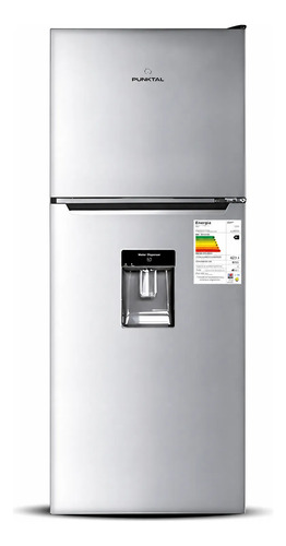 Refrigerador Frio Seco Punktal 345 Lts Inox Pk-368 Gris