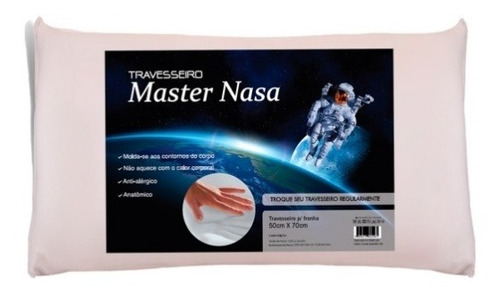 Almohada Viscoelástica Nasa 50 X 70 X 13cm Cafeteras Eléctricas