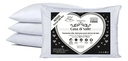 Almohada De Fibra De Silicona Con Soporte Extra Firme De 50 X 70 Cm, Color Blanco