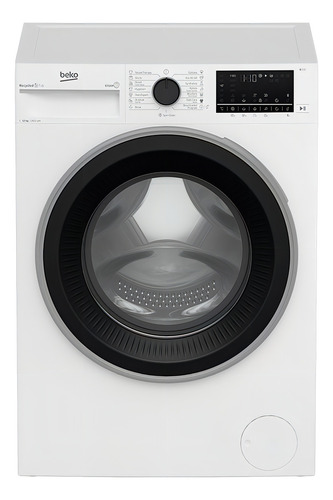Lavarropas Inverter Carga Frontal Beko B3wft 5124111 12 Kg Color Blanco
