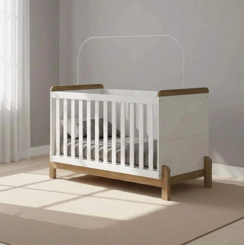 [4204-0] Cuna Kids Rene Blanco/jequitiba La Sensacion Blanco