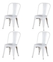 Silla Senflex Tolix Ideal Para Vintage De 85 Cm