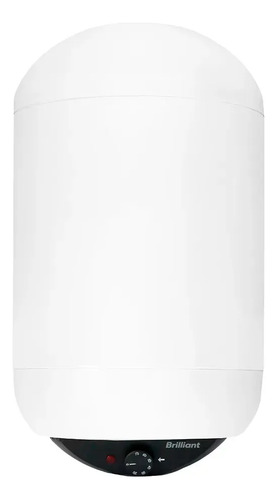 Termotanque Brilliant 40lts Cobre La Sensacion Blanco