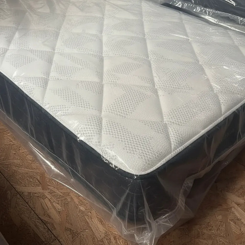 [01011068] Colchon Troya 1 Plaza Y Media Espuma Divino 108*188*26 Blanco