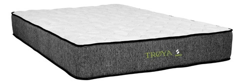 [01011069] Colchon Queen Troya Senflex Espuma 158*198*26 Blanco