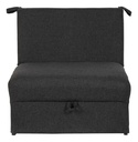 Sofa Cama Malu Grafito La Sensacion