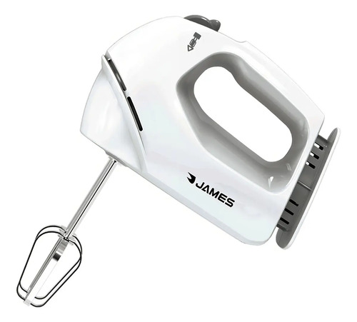 [02122880] Batidora Electrica De Mano James Bjm 5 Velocidades 2 Ganchos Blanco 50