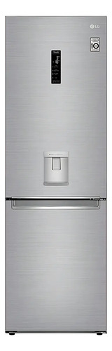 Heladera Inverter LG Gb37spp 336 Litros Inox Fama Color Gris