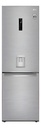 Heladera Inverter LG Gb37spp 336 Litros Inox Gris
