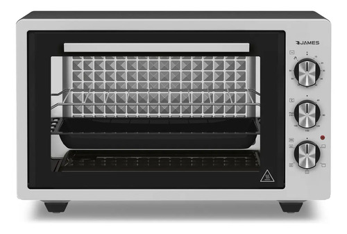 Horno Electrico James Modelo Hjti39 Capacidad 39l 1650w Gris