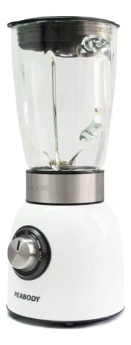 [02120292] Licuadora Peabody De Vidrio Con 1.5 Litros (Blanco, Blanco)