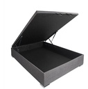 Box New York C/baul 2 Plazas 140*190 La Sensación Negro
