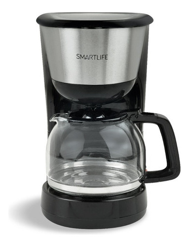 [02122761] Cafetera Smartlife Sl-cm4313 Semi Automática Negra E Inox Negro/acero Inoxidable