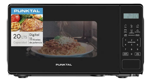 Microondas Punktal De 20l 700w Panel Digital Pk-2232