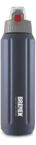[02190180] Termo Acero Inoxidable Bremen® 600ml Deportivo 7296 Azul