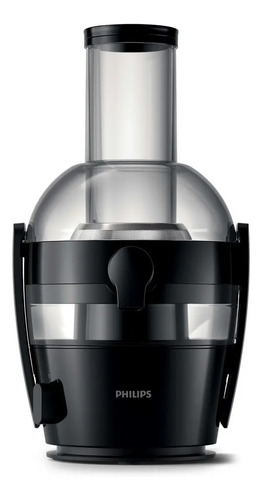 Juguera Philips Viva Hr1855/70 2l Negra 800w Negro