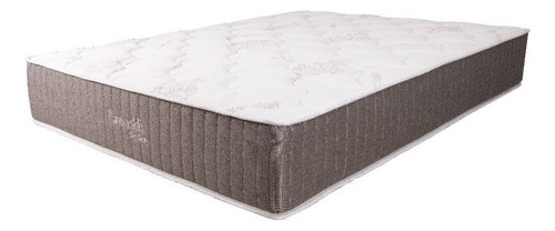 [01500460] Colchon Senflex Esmeralda 2 Plazas Pocket Gran Comfort Sensa Verde Musgo (Gris)