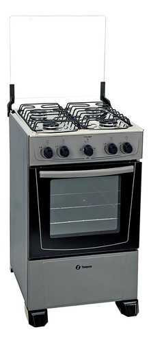 Cocina A Gas Thompson Cth 1000 Titanium Con Termocupla Gris