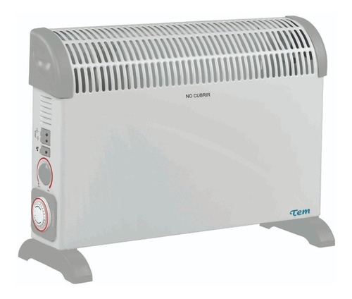 Estufa Convector Tem T1fco20tt1300 Timer Y Turbo Ub Blanco