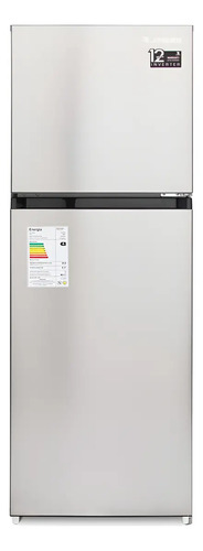 Refrigerador James Rj 275 Inverter Inox Frio Seco Silver Plateado