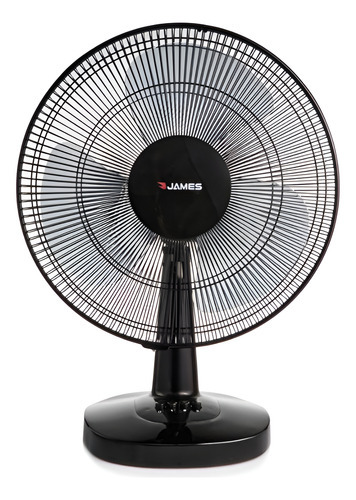 Ventilador James Vmj 16a Bk Mesa Negro La Sensacion 40 Cm Blanco Plástico 3