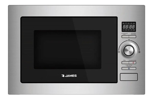 Microondas De Empotrar James Inox 28lts Grill Digital
