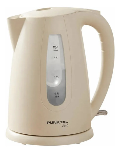 [02120902] Jarra Eléctrica Punktal Pk-3325 Blanco Marfil Blanco Marfil