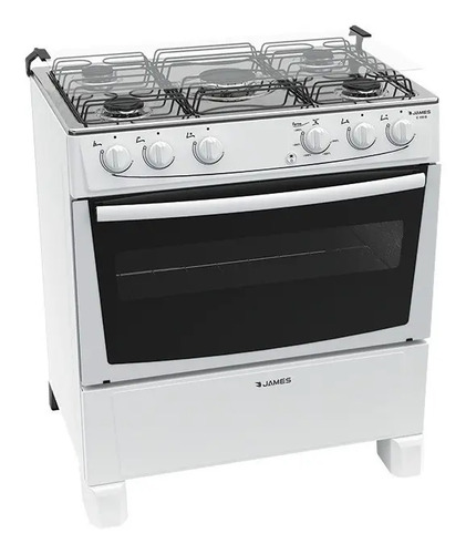 Cocina A Gas James C 150 B Blanca Blanco