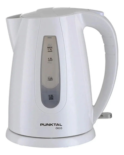[02120581] Jarra Electrica Punktal 1.7 Ltrs Medidor Agua Sensacion (Blanco)