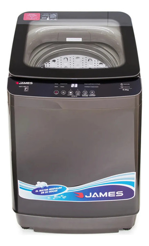 Lavarropas James Wmtj 880 8kg Automático Gris Oscuro Gris Oscuro