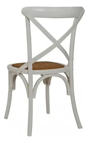 Promo 2 Sillas Vienesa Madera Ratan Comedor Living Sensacion Estructura De La Silla Blanco