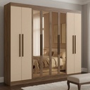 Placard Chicago 68500-112 Castaño/negro La Sensacion Marrón