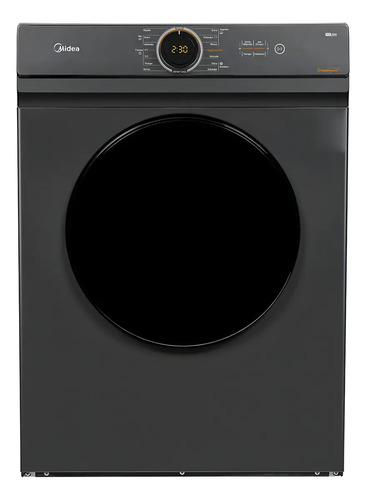 Secarropas Frontal 7kg Midea Md100a70/t Color Negro Gris