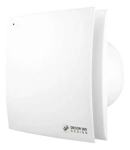 Extractor De Aire Baño Soler & Palau Decor 200 C Design Color Blanco