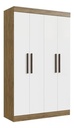 Ropero Doripel 4 Puertas 2 Cajones New Recife 100% En Mdf Beige