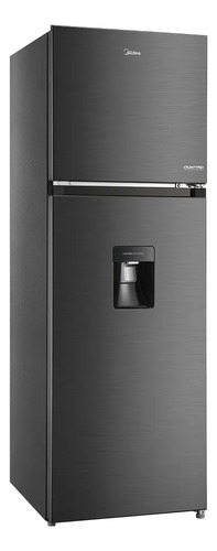 Heladera Black Inverter 281l Midea Mdrt385mtr28winv Negro