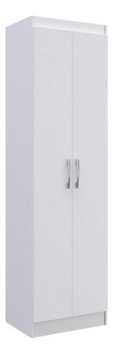 Armario Multiusos Ibiza De 52 Cm Con 2 Puertas, Color Blanco Doripel, Color Blanco