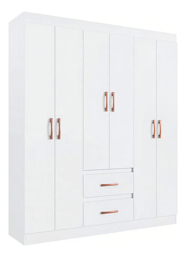 [03020226] Ropero Placard Texas 55600-4 La Sensacion Blanco