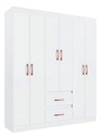 Ropero Placard Texas 55600-4 La Sensacion Blanco