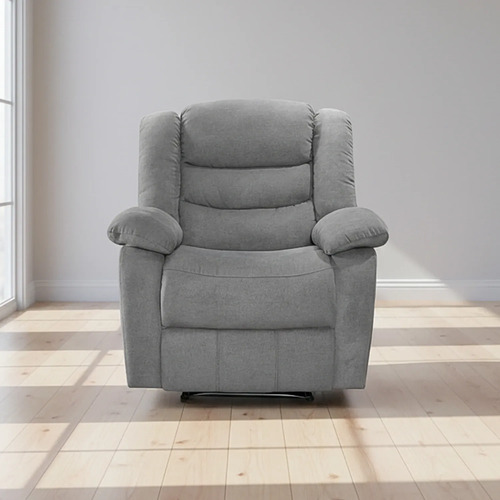 [03085174] Sofa 1c Recliner Electrico Marsella Gris Gris Poliester