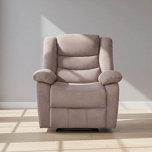 Sofa 1c Recliner Electrico Marsella Gris Taupe Poliester