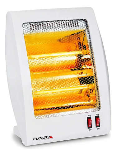Estufa De Cuarzo Futura Fut-ec0806 Blanco