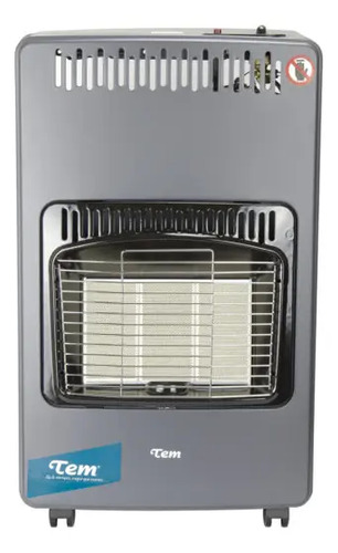 Estufa Tem Supergas 3 Paneles Con Válvula T1kesgasp1201 Color Negro