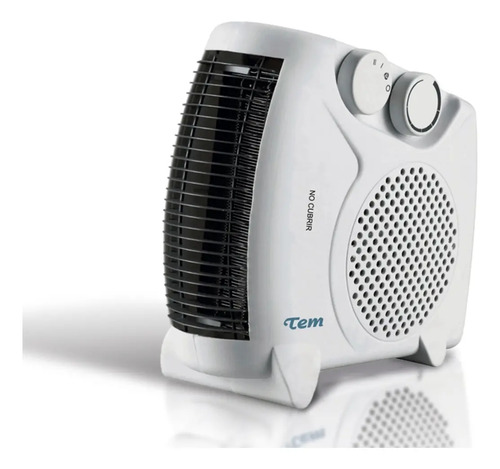 Caloventilador Tem T1fcv20001400 2000w Frio/calor Termostato Color Blanco
