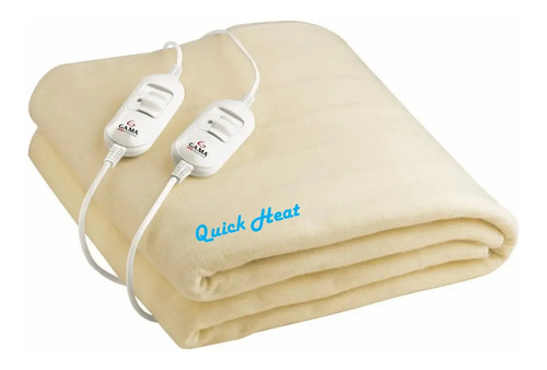 Calienta Cama Gama 100% Polyester Double Quick Heat 2 Plaza